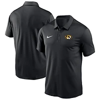 Polo Nike Victory Solid Performance noir pour homme des Missouri Tigers