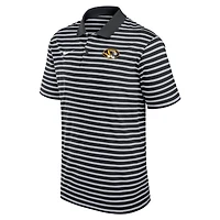 Polo Nike Performance Victory Stripe noir des Missouri Tigers pour homme