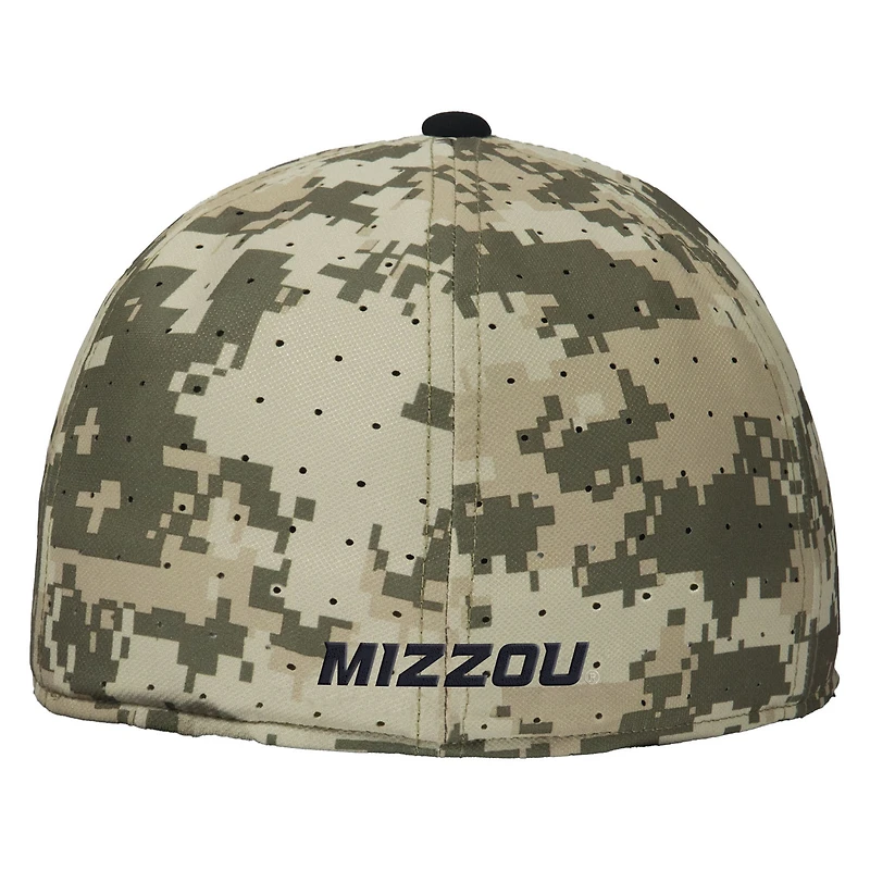 Men's Nike Digital Camo Missouri Tigers On-Field Baseball Performance Fitted Hat