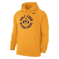 Sweat à capuche en molleton Nike Gold Missouri Tigers 2025 Rush Club pour homme