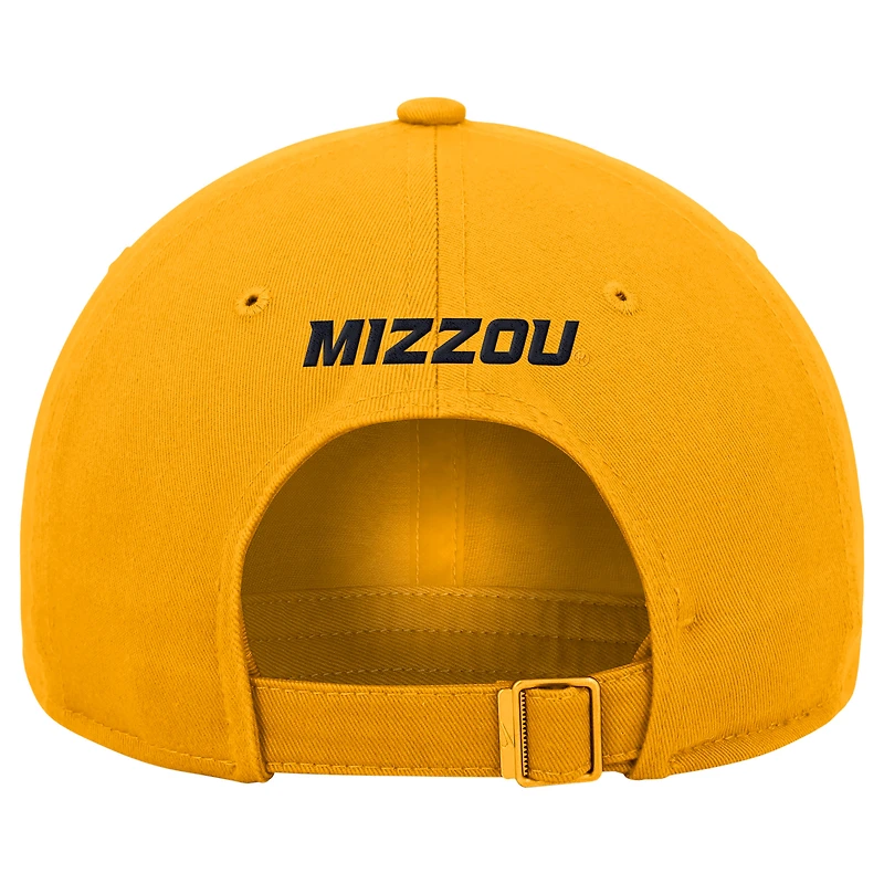 Men's Nike  Gold Missouri Tigers Club Adjustable Hat