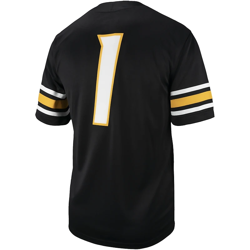 Men's Nike #1 Black Missouri Tigers Untouchable Football Replica Jersey