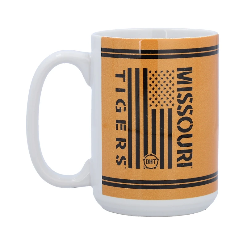 Tigres du Missouri 15oz. Tasse d’appréciation militaire OHT
