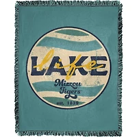 Couverture amusante du lac Missouri Tigers 46 po x 59 po
