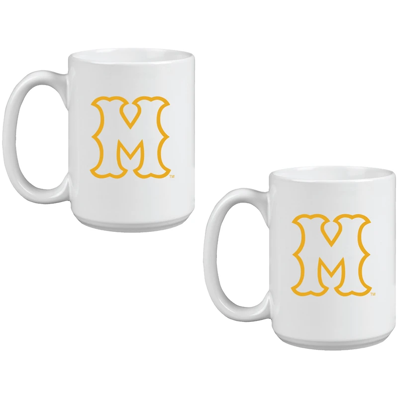 Missouri Tigers Two Pack 15oz. Vault Sketch Ceramic Mug Set
