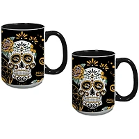 Missouri Tigers Two-Pack Dia De Los Muertos Mug Set