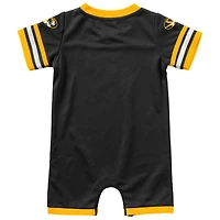 Newborn & Infant Colosseum Black Missouri Tigers Bumpo Football Romper