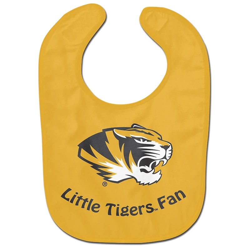 Newborn & Infant WinCraft Missouri Tigers Mini Fan All-Pro Baby Bib