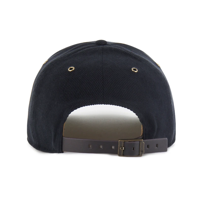 Casquette ajustable unisexe en velours côtelé Golden Age des Missouri Tigers, collection '47 Black