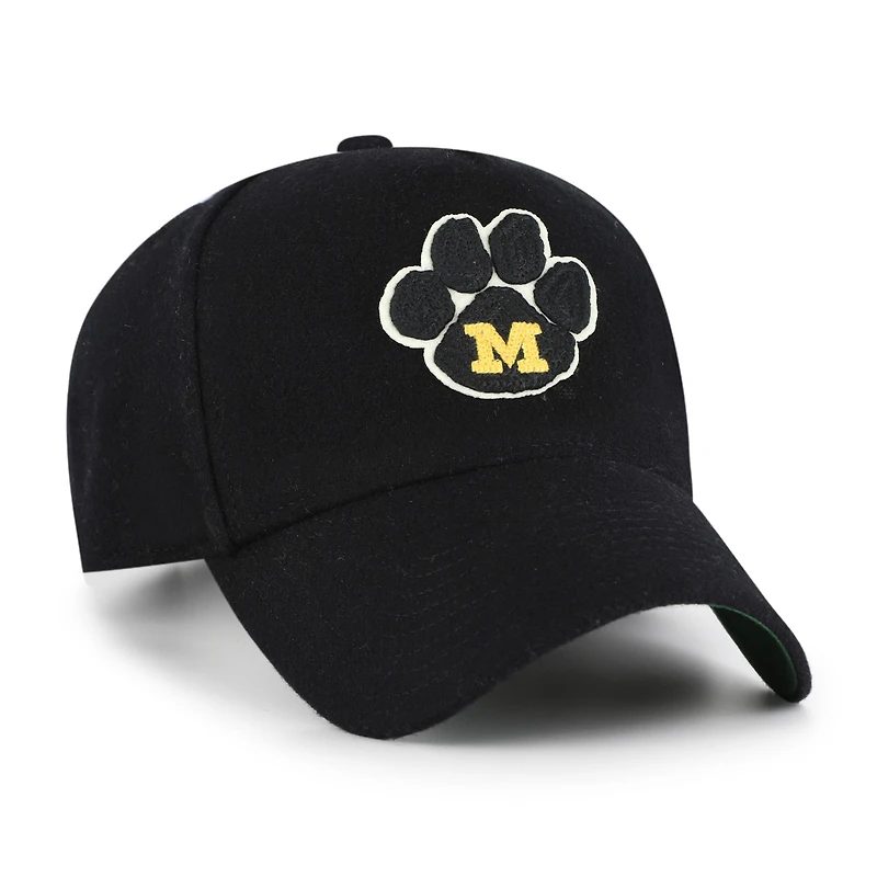 Casquette ajustable unisexe '47 Black Missouri Tigers Collections Golden Age Offside DT