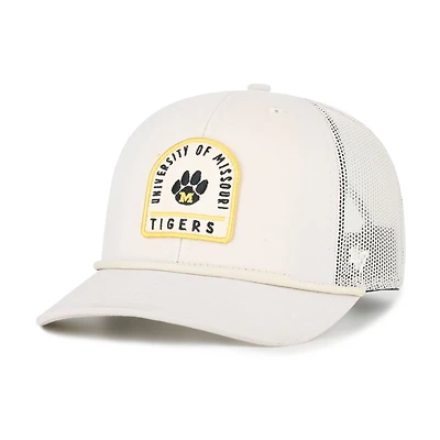 Unisex '47  Cream Missouri Tigers Core & Inline Gravestone Adjustable Trucker Hat