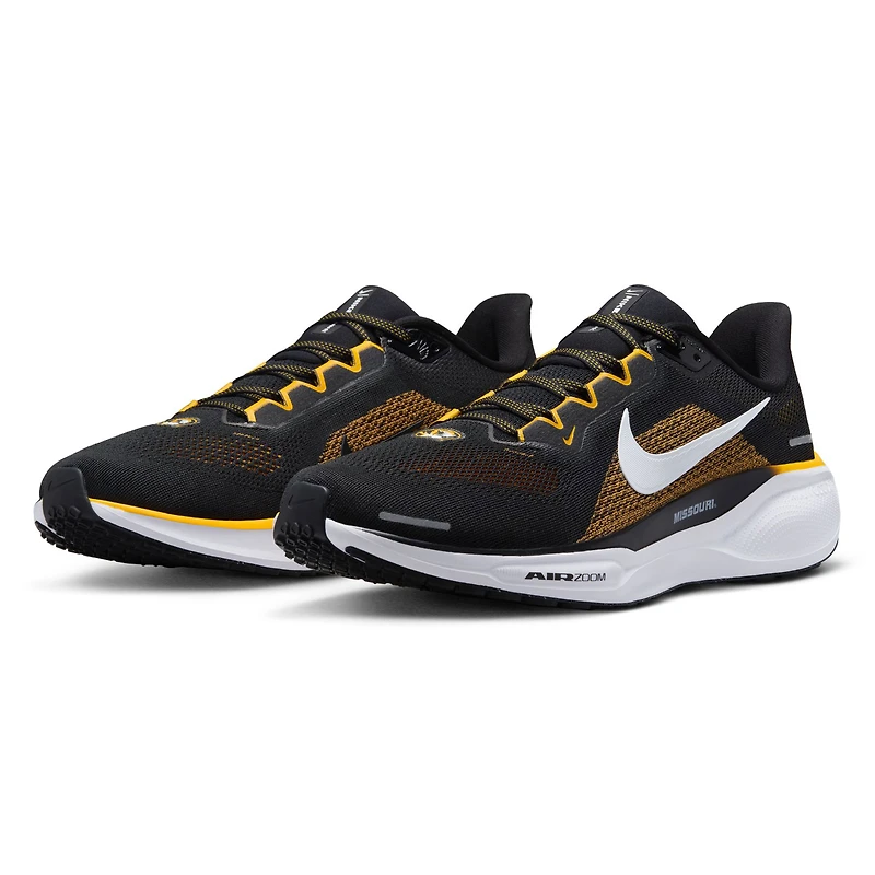 Chaussures de course unisexes Nike Zoom Pegasus 41 Missouri Tigers noires