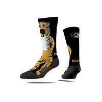 Chaussettes unisexes Strideline Missouri Tigers Premium Mascot