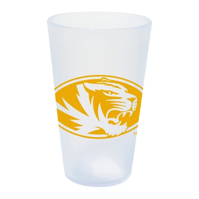 WinCraft Tigres du Missouri 16oz. Verre à pinte en silicone Icicle