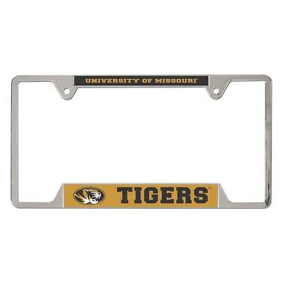WinCraft  Missouri Tigers Chrome Plated Metal License Plate Frame