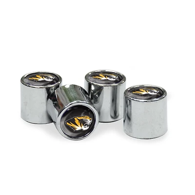 Cache-valves WinCraft avec mini logo de l'équipe des Missouri Tigers