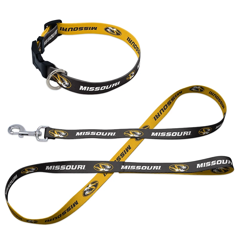 WinCraft Missouri Tigers Pet Leash and Collar Set