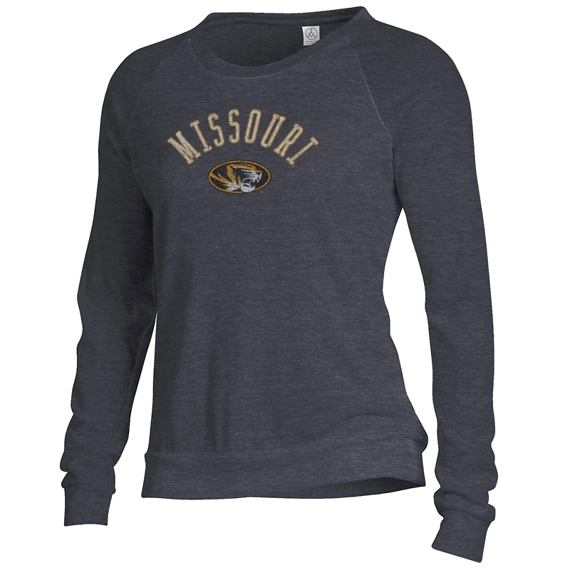 Sweat-shirt ample noir Missouri Tigers pour femme, de la marque Alternative Apparel.