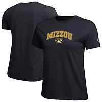 T-shirt avec logo arqué des Missouri Tigers, championne féminine, noir