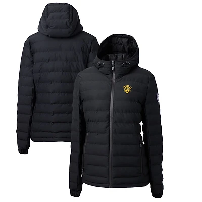 Doudoune isolante entièrement zippée pour femme Cutter & Buck Black Missouri Tigers Mission Ridge Repreve Eco