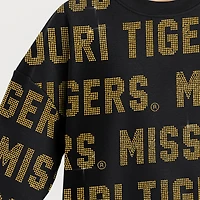 Women's Gameday Couture  Black Missouri Tigers Hype Era Sweatshirt