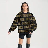 Sweat-shirt noir Gameday Couture pour femme des Missouri Tigers Hype Era
