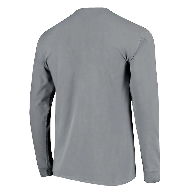 T-shirt à manches longues pour femmes Missouri Tigers, gris, motif Noël, couleurs confortables