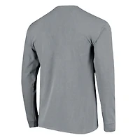 T-shirt à manches longues pour femmes Missouri Tigers, gris, motif Noël, couleurs confortables