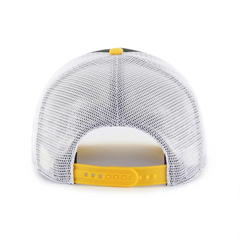 Youth '47 Black/Gold Missouri Tigers Super Stripe Hitch Adjustable Trucker Hat
