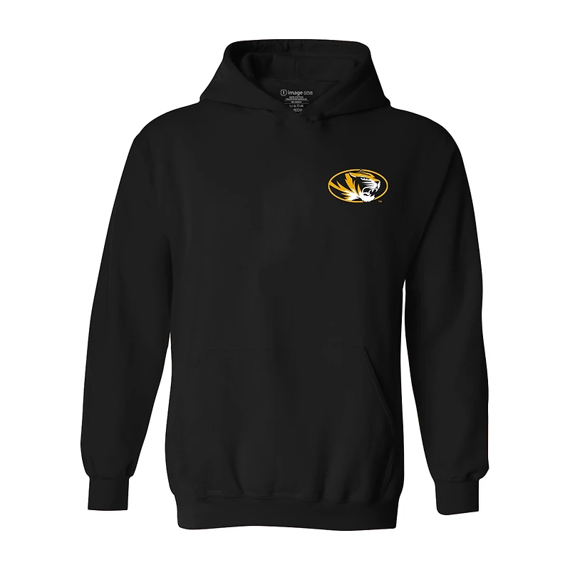 Youth  Black Missouri Tigers Classic Holiday Sweater Hoodie