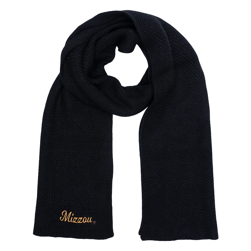 ZooZatz Black Missouri Tigers Fashion Knit Scarf