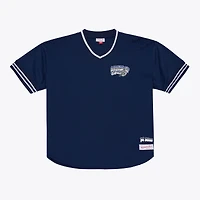 Men's Mitchell & Ness x DJ Screw Navy Mesh Jersey