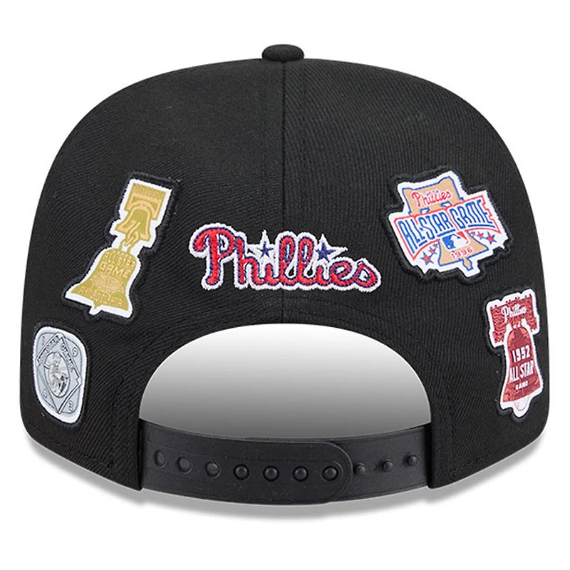 Men's New Era Black Philadelphia Phillies 2026 MLB All-Star Game Fan Pack 9SEVENTY Adjustable Hat