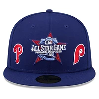 Casquette ajustée New Era bleue Philadelphia Phillies 2026 MLB All-Star Game 59FIFTY pour homme