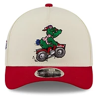 Men's New Era Cream/Red Philadelphia Phillies 2026 MLB All-Star Game Fan Pack Phanatic 9FORTY M-Crown Adjustable Hat
