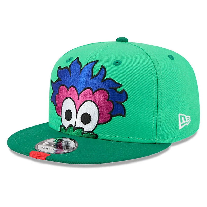 Casquette snapback New Era verte Philadelphia Phillies 2026 MLB All-Star Game Phanatic 9FIFTY pour homme
