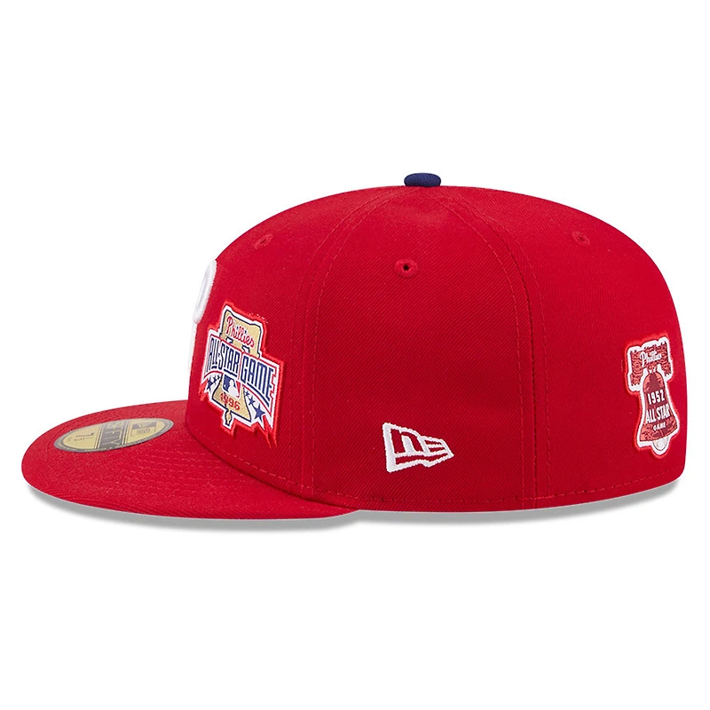 Men's New Era Philadelphia Phillies 2026 MLB All-Star Game Fan Pack 59FIFTY Fitted Hat