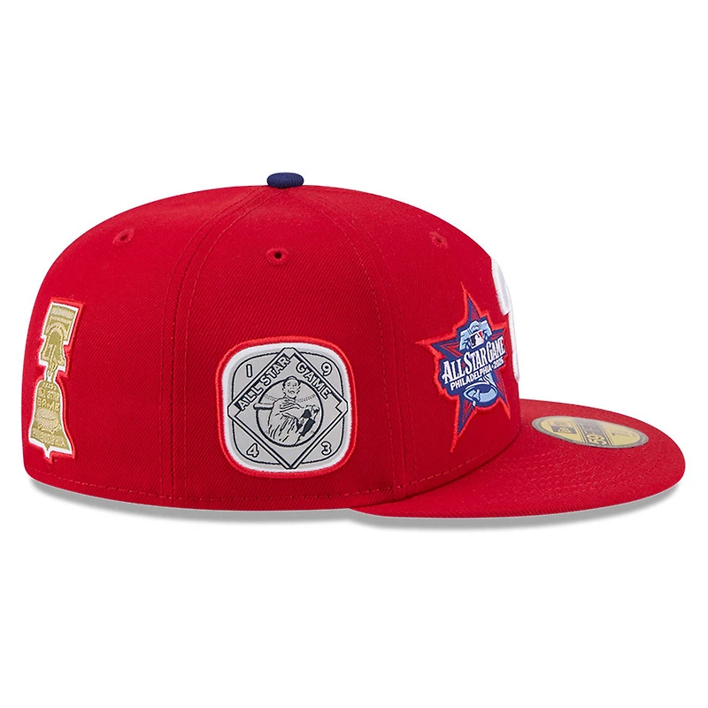 Men's New Era Philadelphia Phillies 2026 MLB All-Star Game Fan Pack 59FIFTY Fitted Hat