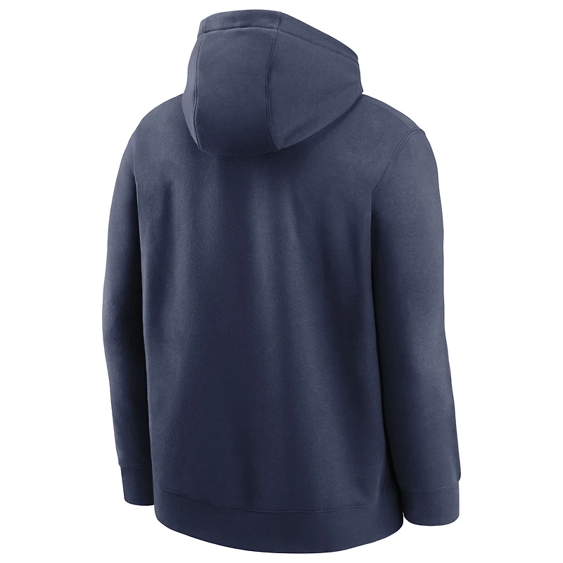 Men's Nike Navy 2025 MLB All-Star Game Logo Club Fleece Pullover Hoodie