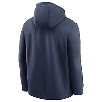 Men's Nike Navy 2025 MLB All-Star Game Logo Club Fleece Pullover Hoodie
