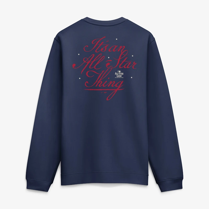 Men's Nike Navy 2026 MLB All-Star Game Slogan Sweatshirt