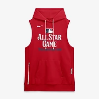 Men's Nike Red 2026 MLB All-Star Game Authentic Collection Standard Issue Dri-FIT Sleeveless Hoodie