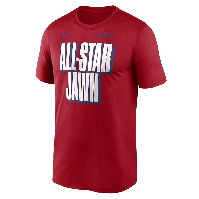 Men's Nike Red 2026 MLB All-Star Game Jawn Lockup Legend Dri-FIT T-Shirt