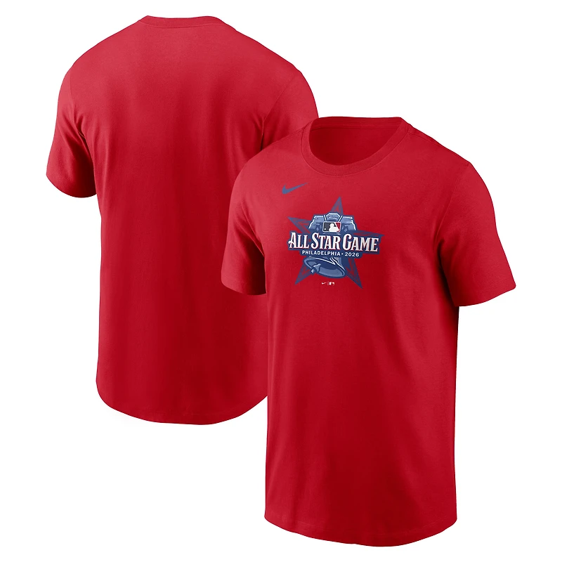 Men's Nike Red 2026 MLB All-Star Game Logo T-Shirt