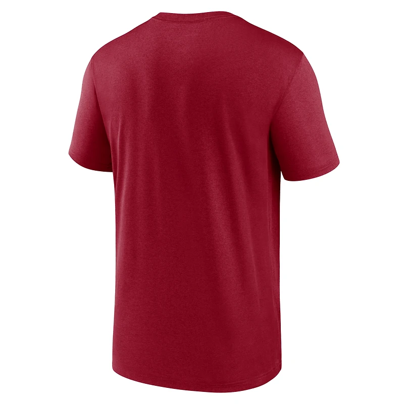 T-shirt Nike rouge pour homme, édition limitée MLB All-Star Game 2026, logo Lockup Legend Dri-FIT