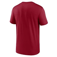 T-shirt Nike rouge pour homme, édition limitée MLB All-Star Game 2026, logo Lockup Legend Dri-FIT