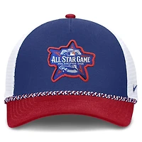 Men's Nike Royal/Red 2026 MLB All-Star Game Rise Dri-FIT Trucker Adjustable Hat