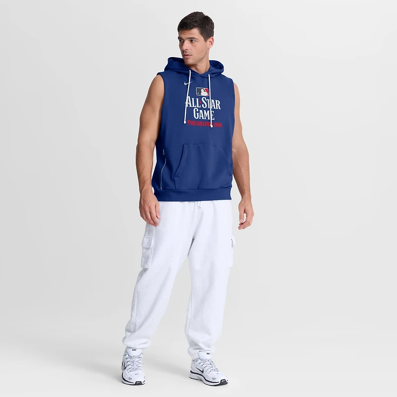 Men's Nike Royal 2026 MLB All-Star Game Authentic Collection Standard Issue Dri-FIT Sleeveless Hoodie