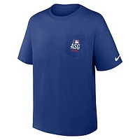 Men's Nike Royal 2026 MLB All-Star Game Max90 Pocket T-Shirt