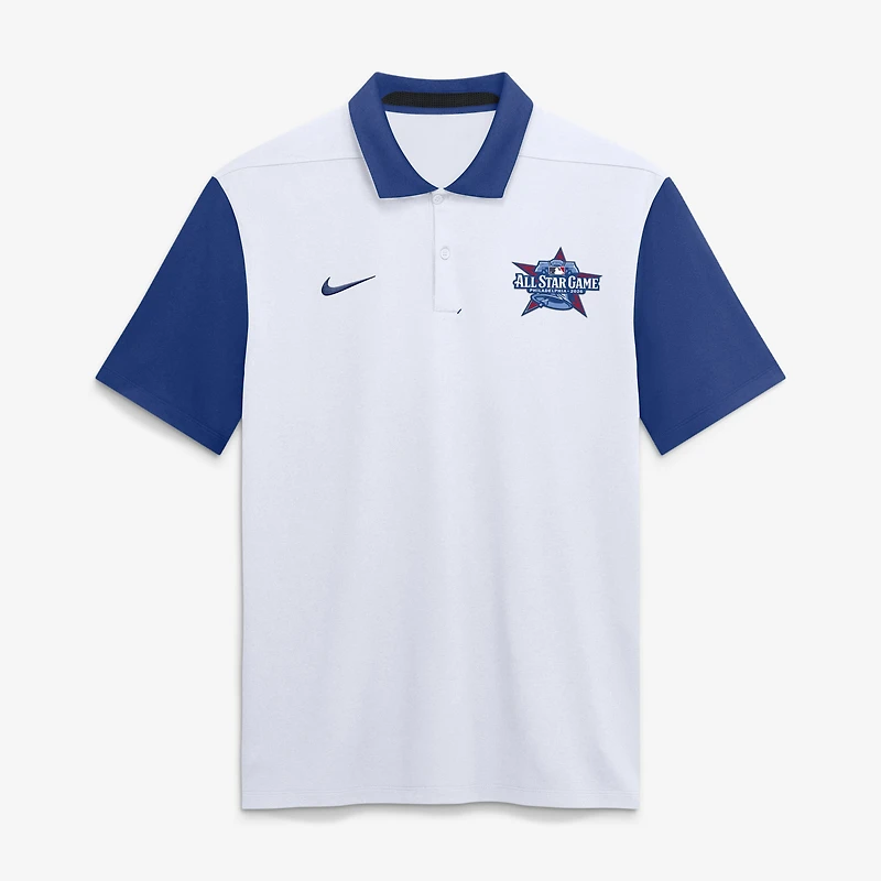 Men's Nike White/Royal 2026 MLB All-Star Game Authentic Collection Vapor Dri-FIT Polo
